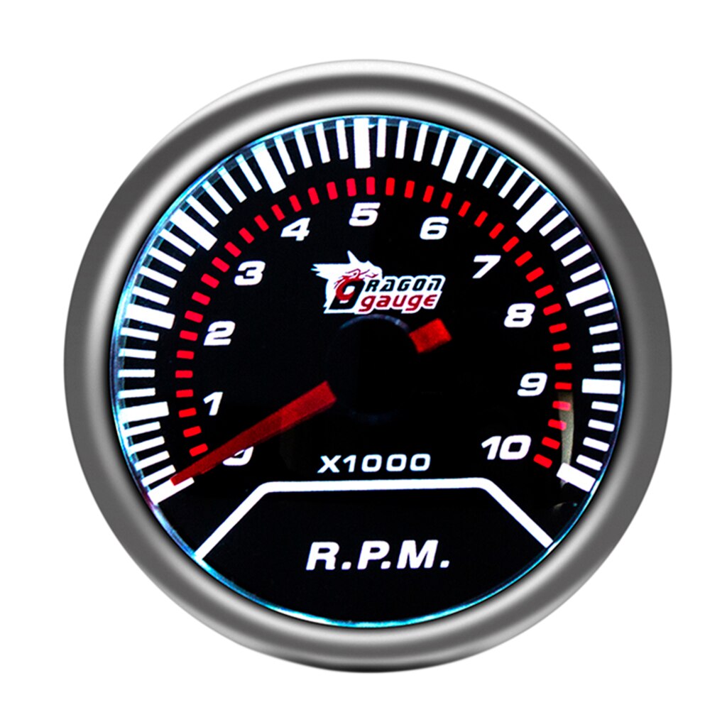 RPM Gauge ×1000rpm Tachometer Stepper Motor Meter with Shift Light Work For for All Kinds of Cylinder Engine