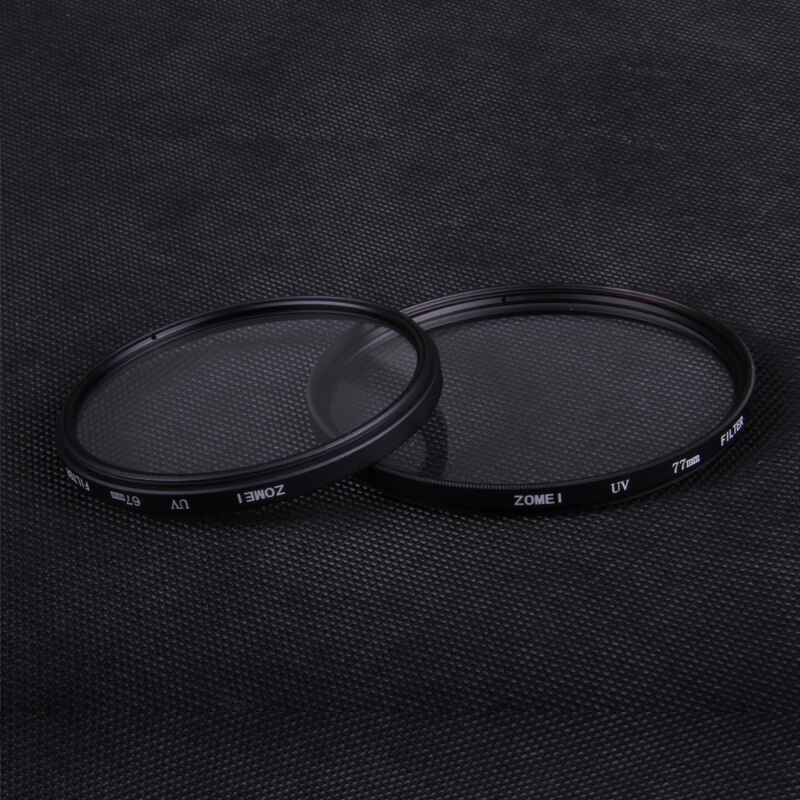 Filtre de caméra Zomei filtre UV filtre de protection d'objectif ultraviolet 37/40. 5/49/52/55/58/62/67/72/77/82mm protection pour appareil photo reflex numérique