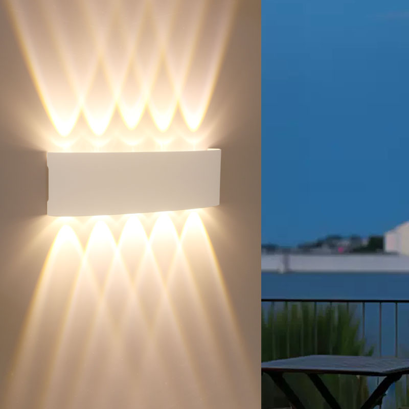 LED Wandlamp Waterdichte Buitenverlichting 4W 6W 8W 10W AC85-265V Op En neer Naar Verlichting Binnenverlichting Bedlampje Decor