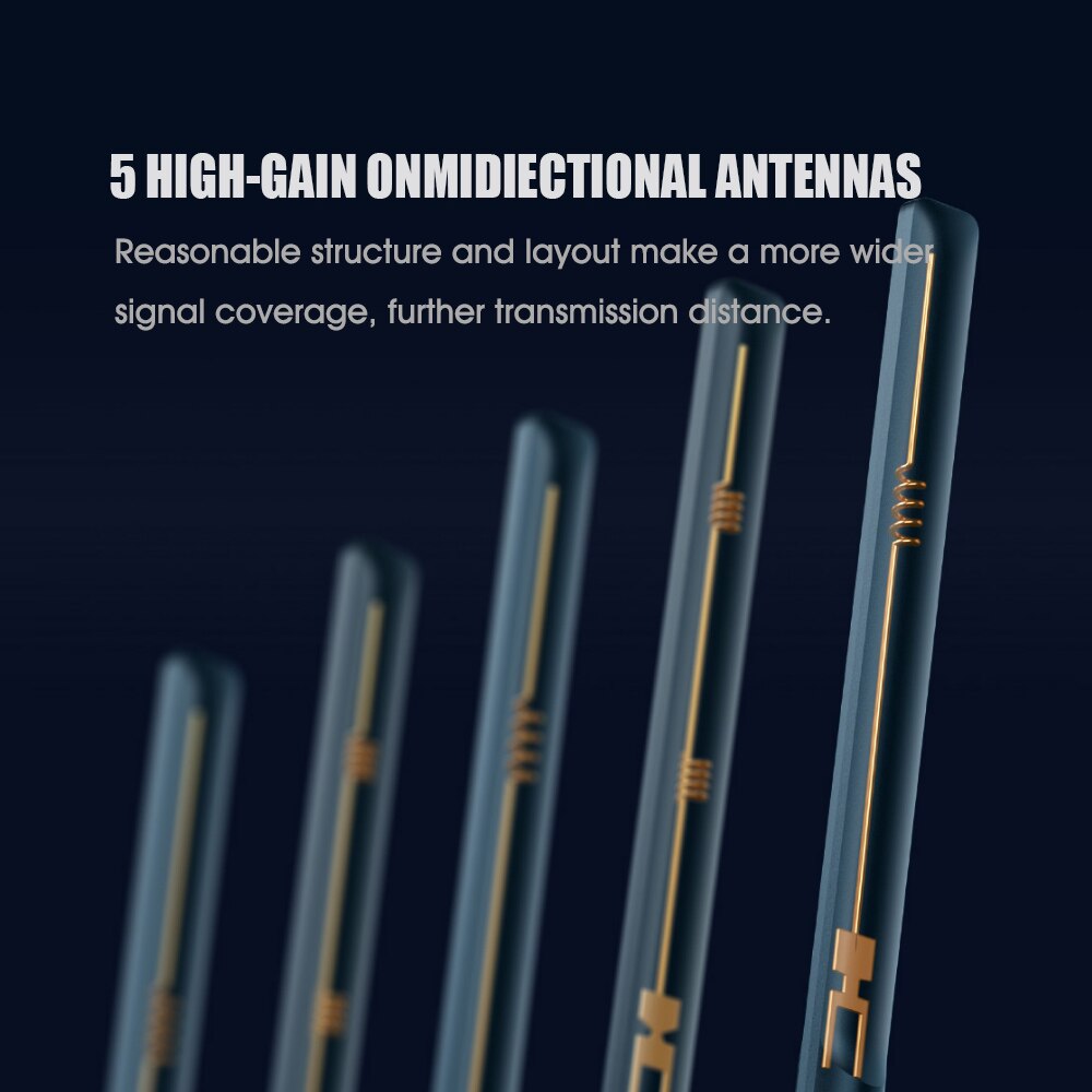 Xiaomi Mi routeur 4 Pro Gigabit double bande 1317Mbps 2.4G/5.0GHz routeurs sans fil Wifi répéteur avec 5 antennes à Gain élevé