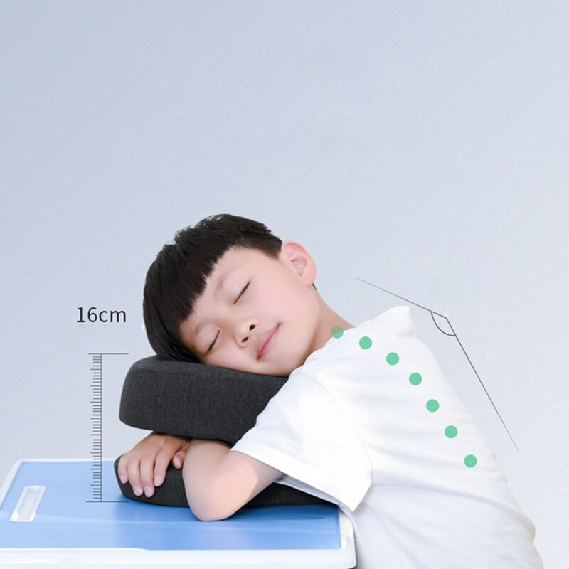 Memory Foam Nap Pillow For Travel Headrest Neck Support Cushions Office Rest Lunch Break Pillow Orthopedic Student Desk Sleeping