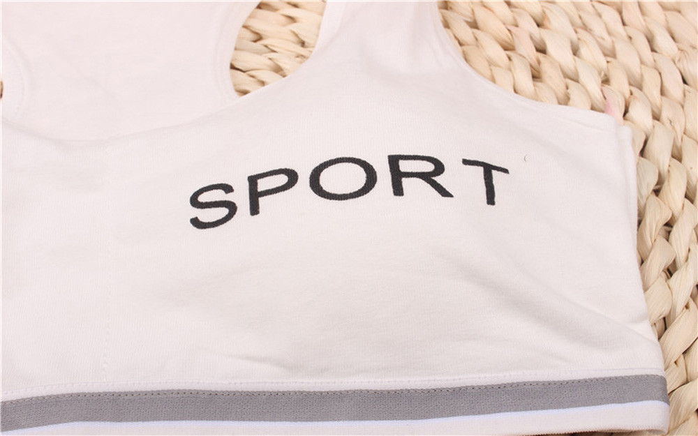 Kindermeisjes ondergoed bh vest kinder yoga ondergoed sportondergoed kleding babymeisje vest sportshirt top katoen