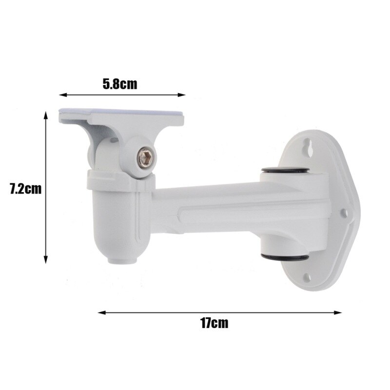 Metal Outdoor Exterior Wall Mount Bracket for Camera Universal Wall Mounting Bracket Compatible for Security Cctv Camera Support