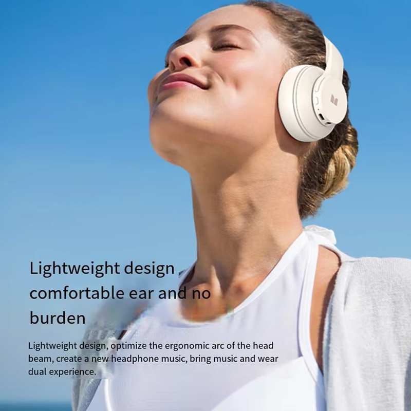 Monster MH22202 Op het hoofd gemonteerde Bluetooth 5.4-oortelefoon HD Oproep Ruisonderdrukking Muziek Gaming-hoofdtelefoon Lange batterijduur