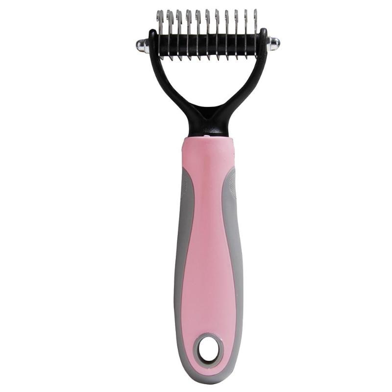 Cortador de nudos para pelo de mascota, peines de rastrillo para quitar el pelo, cepillo cepillado y caída de pelo para perros y gatos, cepillos de corte, suministros para Mascotas y Cachorros