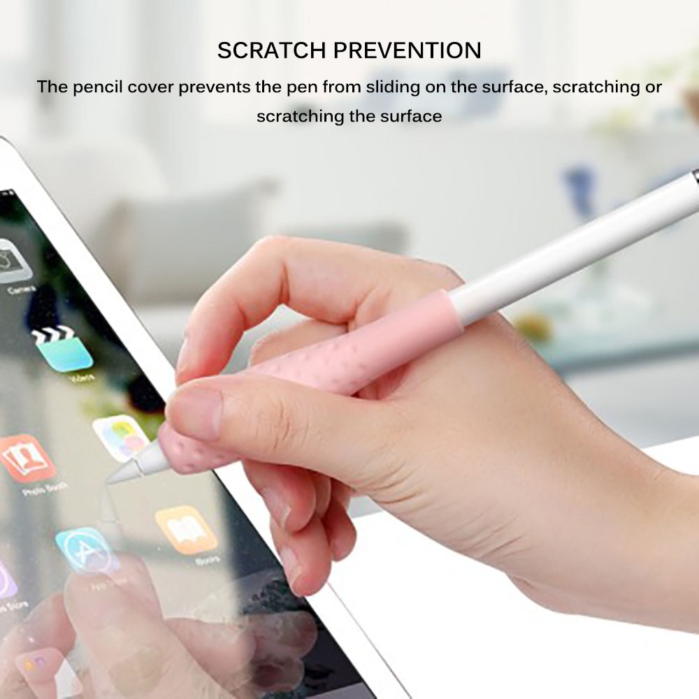 Silikon Sanft Startseite fallen Ärmel Schutz Haut für 9,7 10,5 12,9 iPad Profi Bleistift Schutzhülle Bleistift Abdeckung Haut fallen Bleistift hülse