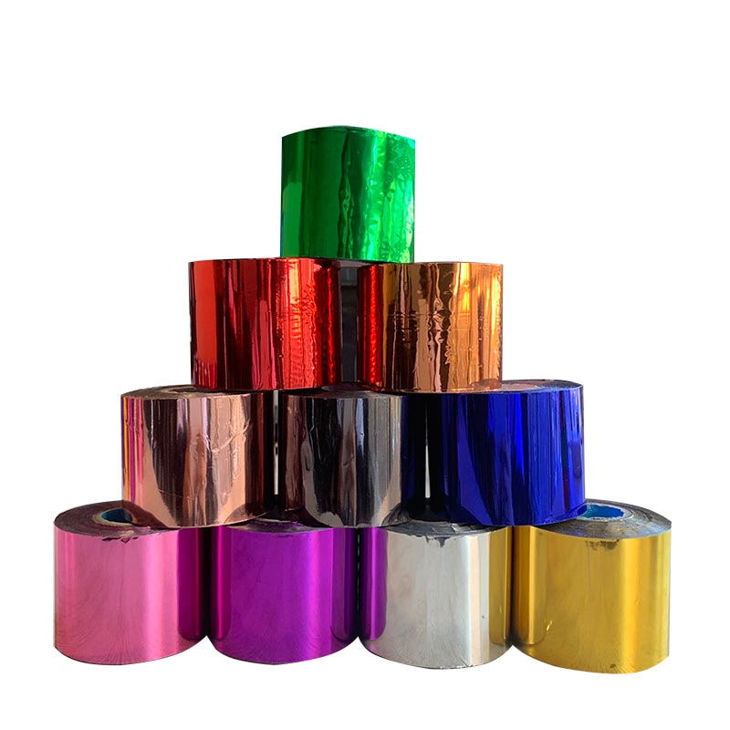 1 rol 5 cm x 120m 10 kleuren stempelfolie warmteoverdracht lamineren servet vergulden pvc visitekaartje reliëf