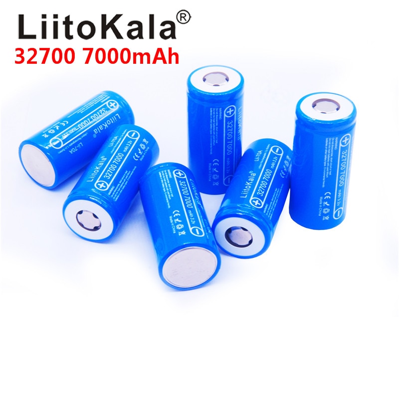 Liitokala 32700 Lii-70A 3.2 V 7000 Mah Lifepo4 Oplaadbare Batterij Mobiele LiFePO4 5C Ontlading Batterij