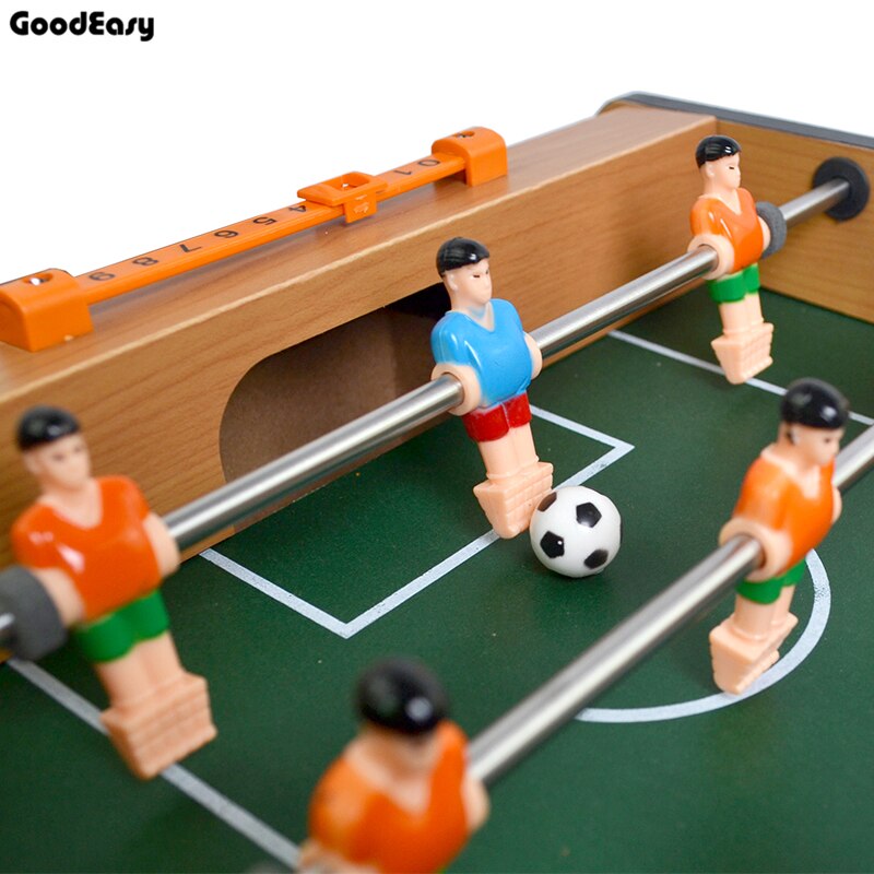 Plastic games Table Football Fussball Soccerball Mixed Wooden Sports Round Indoor Game foosball table party Kids Play Toys