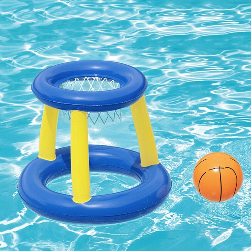 Water Basketball Hoop Pool Float gioco gonfiabile gioco piscina giocattolo Sport acquatici giocattolo piscina giocattoli galleggianti per bambini