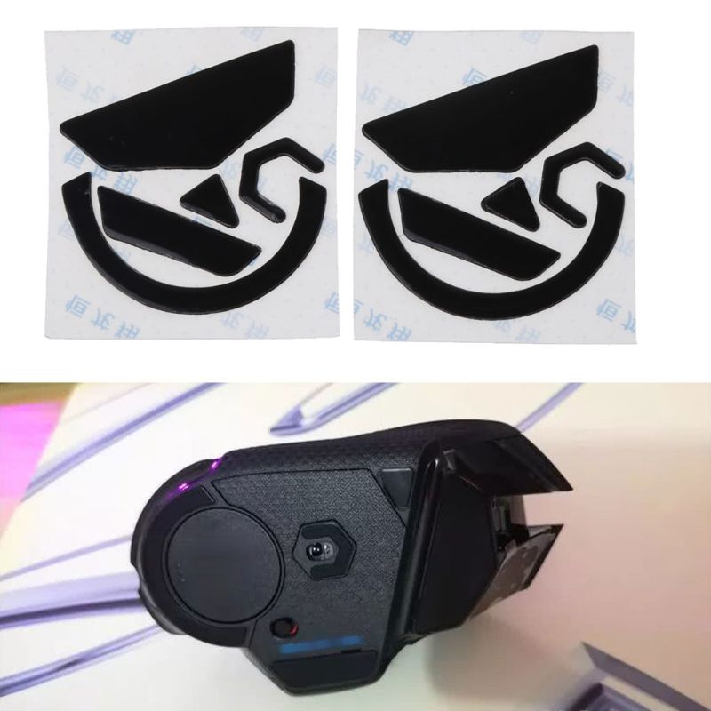 2 Sets 0.6Mm Muis Voeten Mouse Skates Muis Stickers Pad Voor Logitech G502 Hero Lightspeed Muis