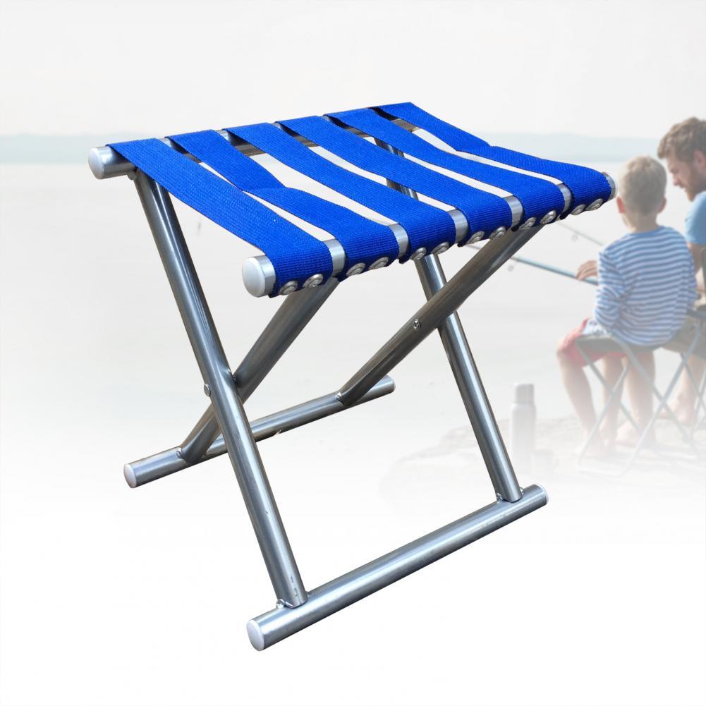 Chaise ronde pliante Portable, tabouret de repos de pêche en plein air pour Camping