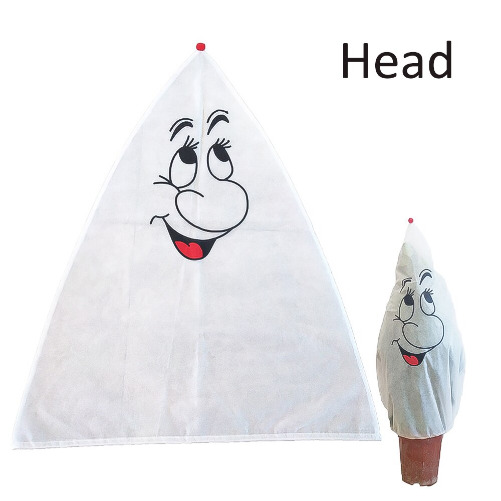 Noël hiver arbre couverture couverture plante couvre dessin animé noël gel Protection plante serre couverture jardin extérieur: Head