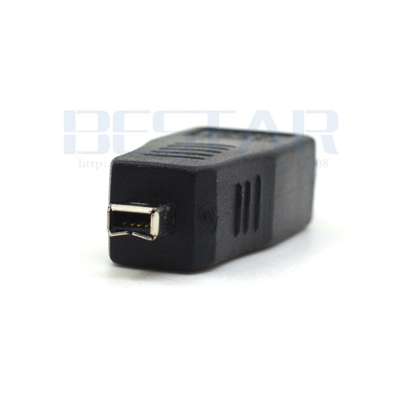 IEEE 1394 adapter IEEE1394 6Pin to 4Pin Firewire Connector Adapter IEEE-1394a Male to Male 6-Pin to 4-Pin