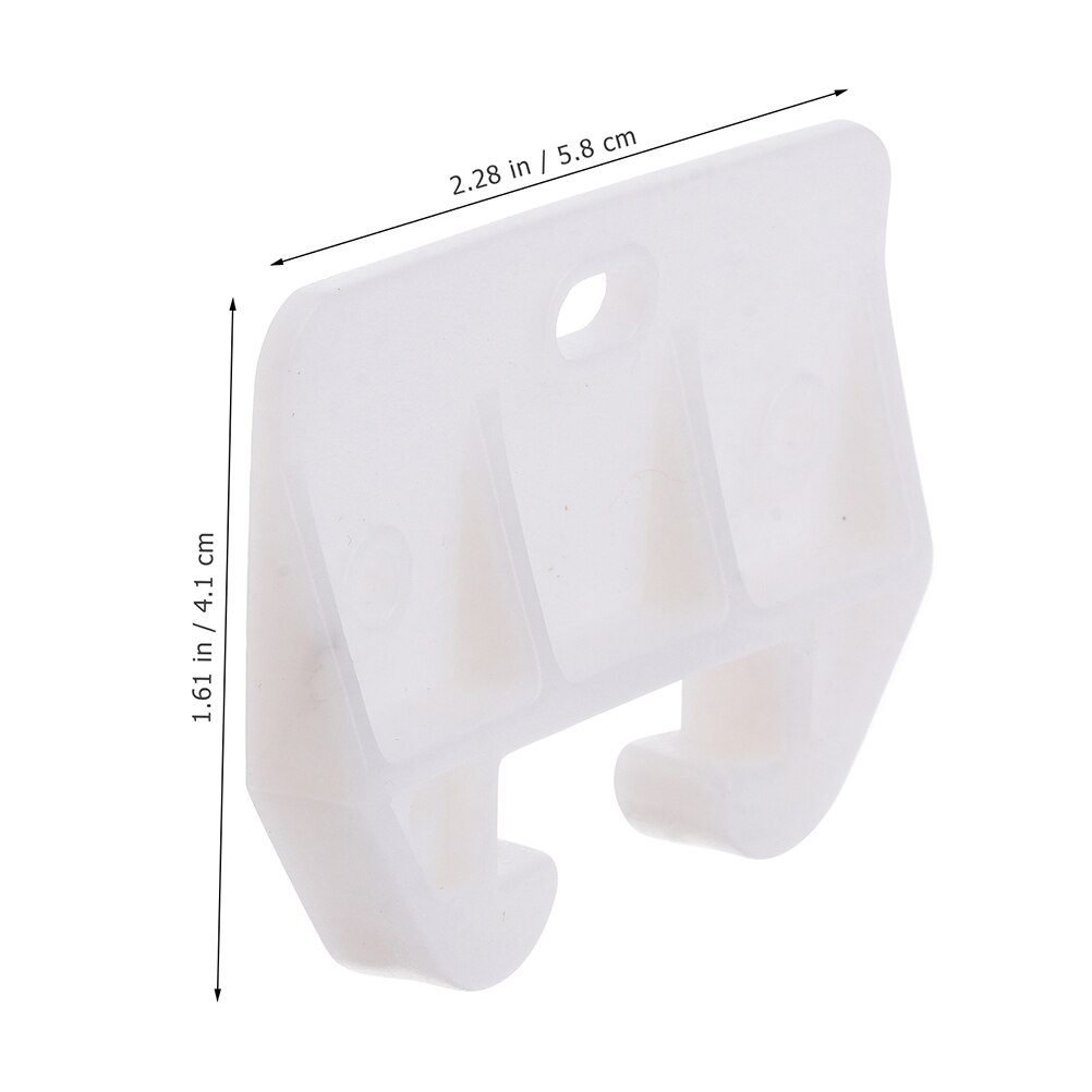 20pcs Drawer Guide Drawer Track Guide Durable Safe Nice Good Guide Plastic Guide Track Guide for Home