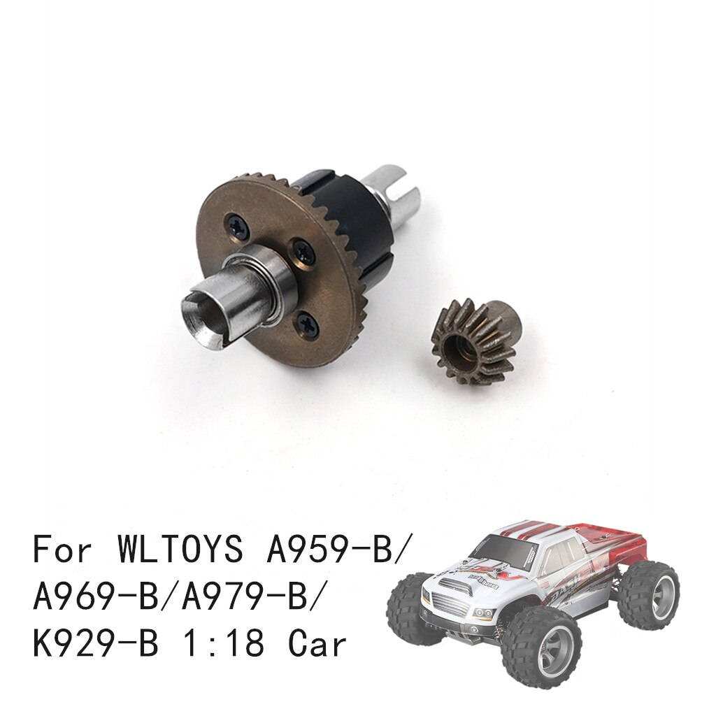 Upgrade Metalen Differentieel Voor Wltoys A959-B/A969-B/A979-B/K929-B 1:18 Auto Speelgoed Accessoires Rc Toy Vervanging onderdelen