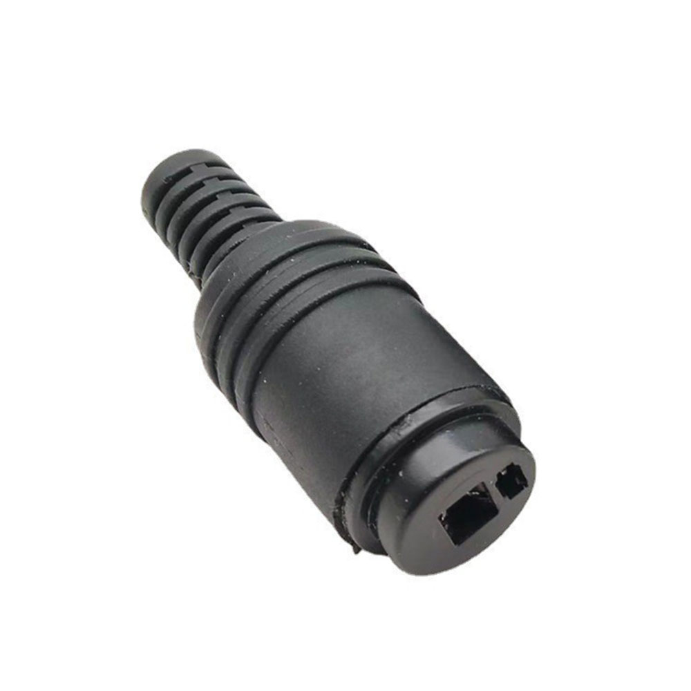 Prise DIN mâle/femelle à 2 broches, 1 pièce, prise femelle pour haut-parleur et connecteur HiFi, adaptateurs de prise de Signal pour lampe Audio: Gris foncé