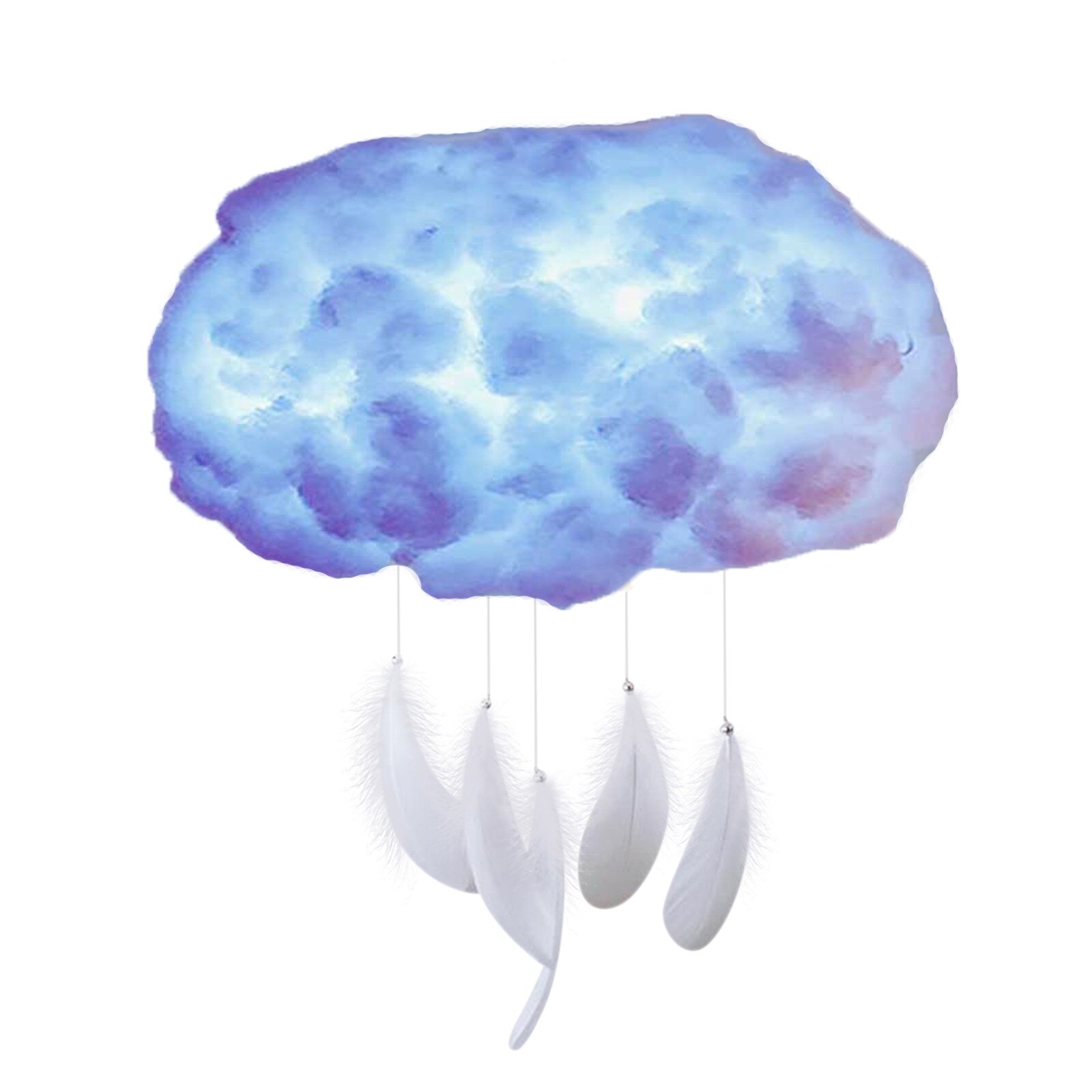 Kinderen Diy Led Warm Witte Wolken Lamp Nachtlampje Cloud Creatieve Handgemaakte Voor Home Decor Wedding Night Lights