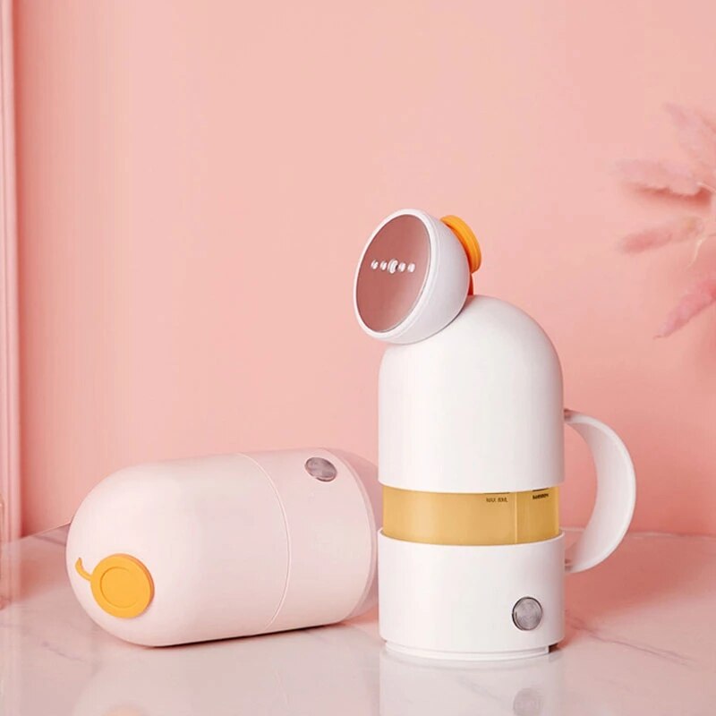 Plancha de vapor portátil para viaje, vaporizador de ropa recargable por USB, plancha eléctrica de mano para planchar ropa