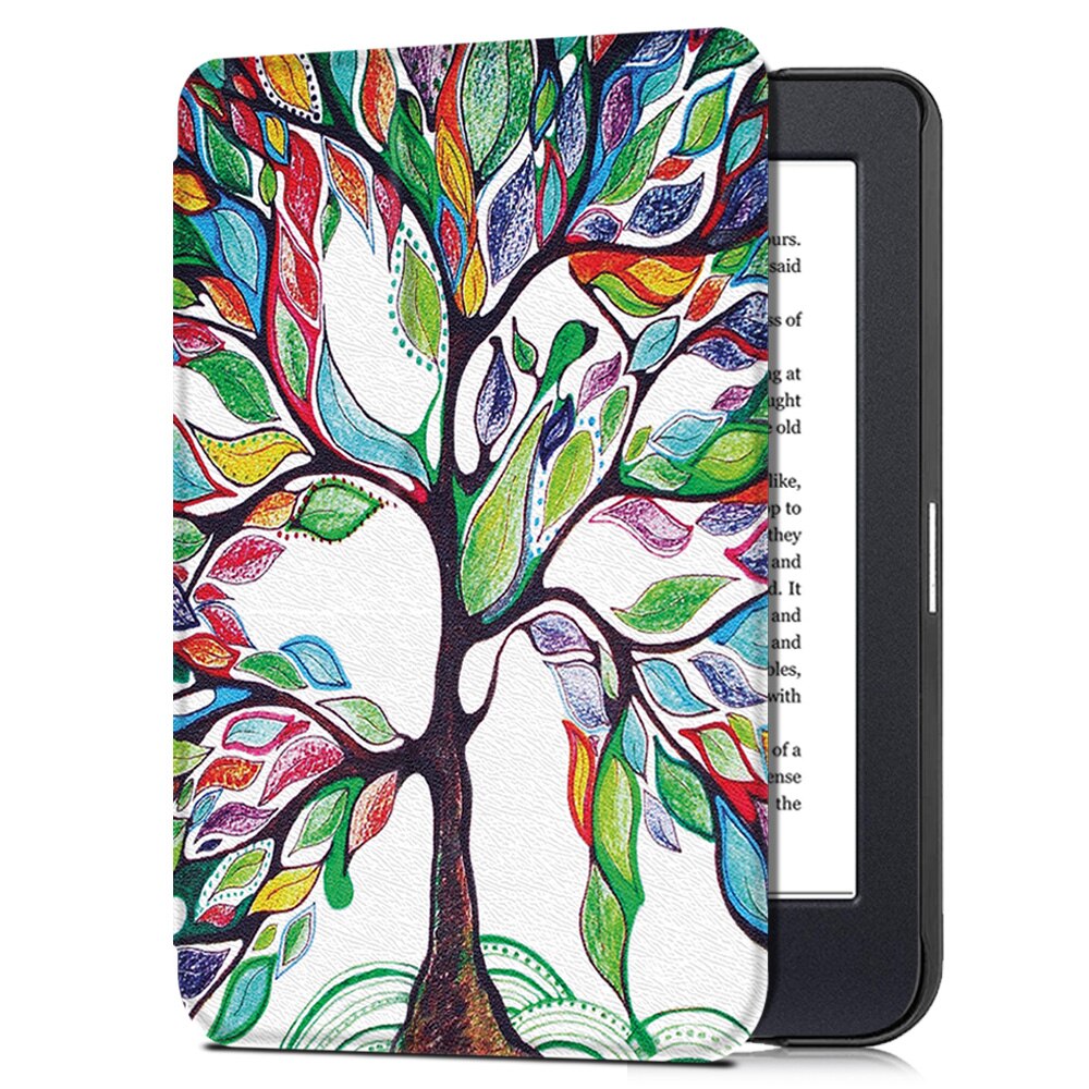 Kobo Nia Case (Model N306 Vrijgegeven)-Lichtgewicht Slanke Beschermhoes Met Magnetische Sluiting/Auto Sleep/Wake: Life Tree