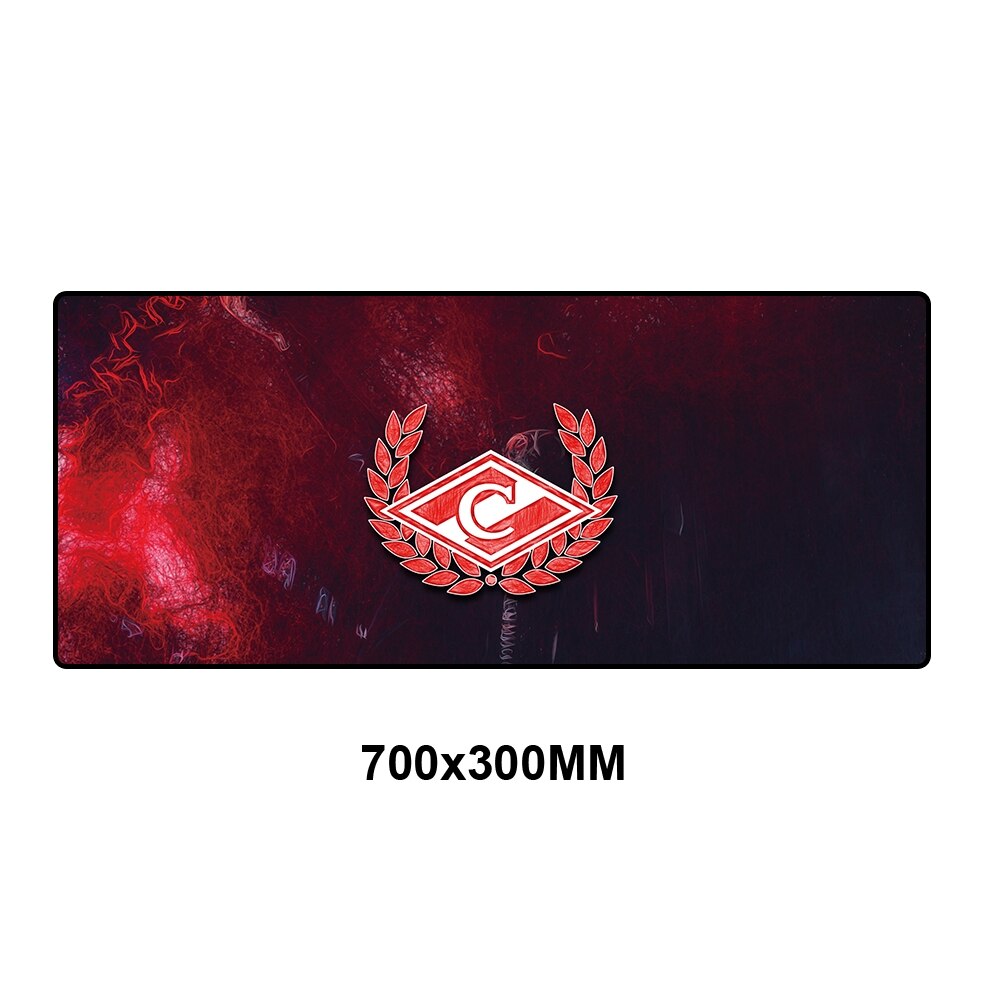 Spartak Mouse Pad Large XL Gaming Lockedge Mouse Mat For Laptop Computer Keyboard Mousepad For Dota 2 CS GO Big PC Desk Padmouse: MSKSBDZD-002