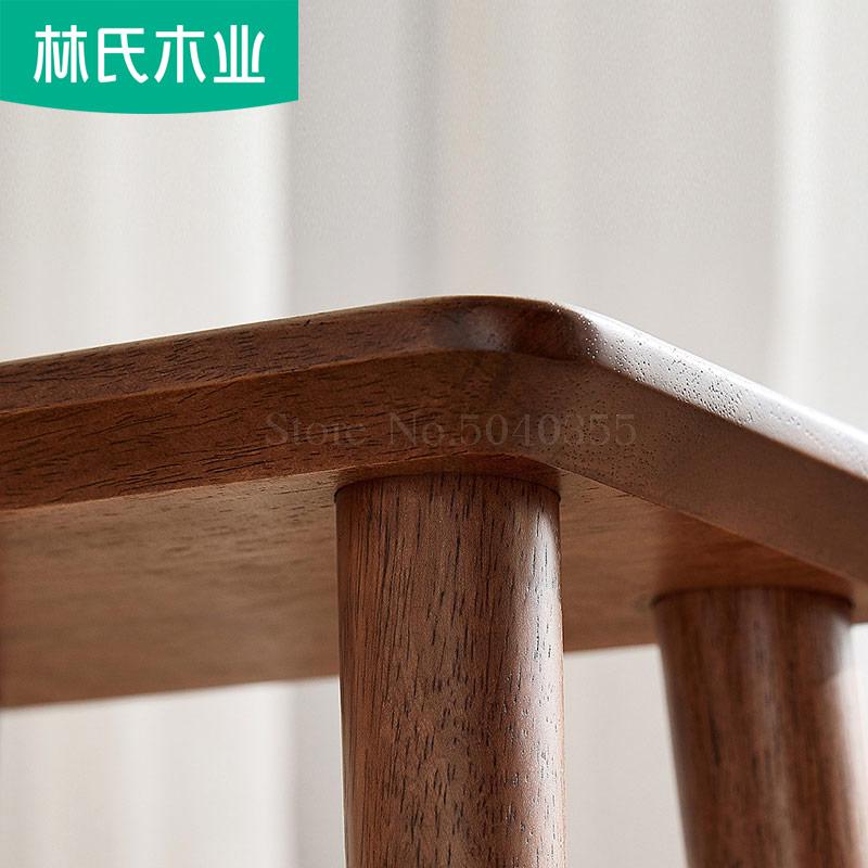 Styl skandynawski solidny drewniany taboret dziecięcy salon zmiana domu buty stołek ruchome krzesło