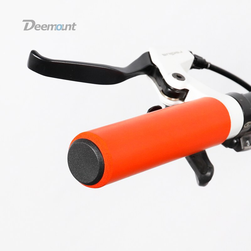 Deemount Cycle Handlebar Grips Silicone Foam Bar End Casing W/ Caps MTB Cycling Hand Rest Multi color options