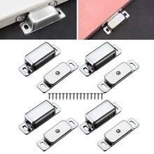 Magnetic Catch Heavy Duty 6kg Cupboard Cabinet Door Mag Latch Metal Chrome Cabinet Magnetic Catch Lock Latch Door Shutter