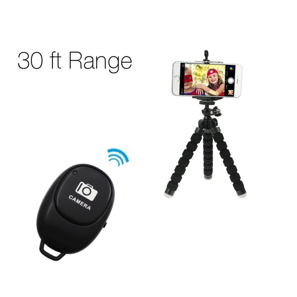 Wireless Shutter Release Button for Selfie Camera Phone Controller Adapter Photo Control Selfie Stick Bluetooth Remote Button