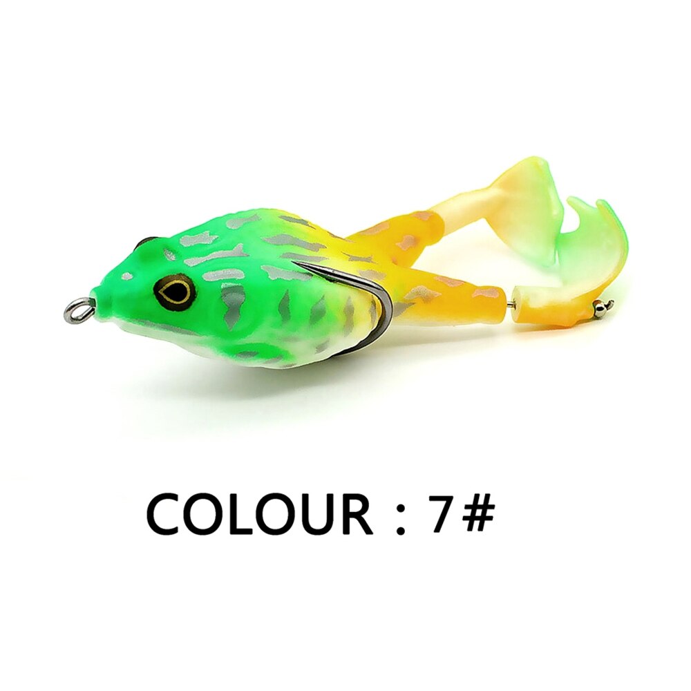 Doppel Propeller Frosch Weichen Köder Shad Weiche Locken Jigging Fischerei Locken Köder Prop Topwater Wels Silikon Künstliche Wobbler 9cm: 07