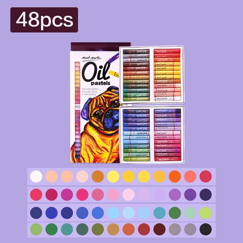 12/24/48 ciężkie kolory olej pastelowe kije dzieci zestaw artystyczny pastele olejne rysunek tłuste kredki rysunki dla dzieci mogą być monochromatyczne: 48