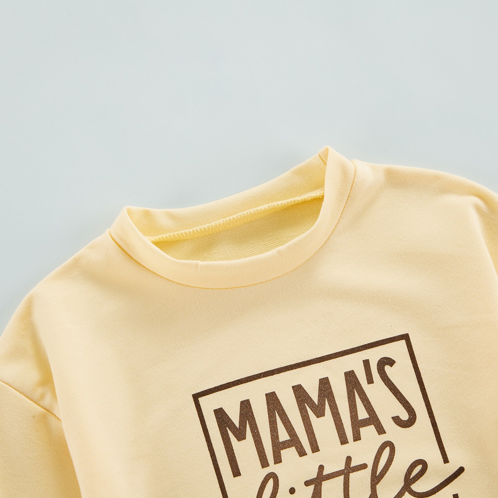 Pelele de algodón acanalado con estampado de letras para niño, mono de manga larga y cuello redondo, Top informal de primavera, 0 a 24 meses, 2022