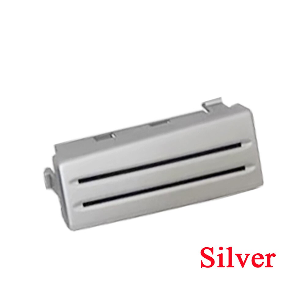 For VW Polo 9N 2005 2006 2007 LHD Black Card Holder Card Slot Coin Slot Central Storage Box 6Q1858373: Silver