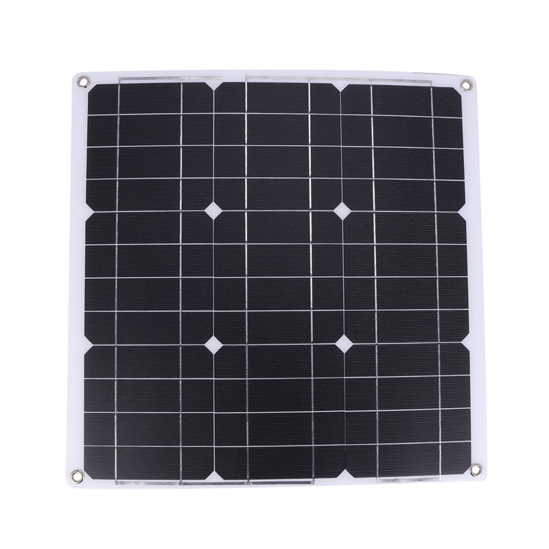 200 Watt 200W Solar Panel Kit with LCD Solar Controller 12V RV Boat Off Grid
