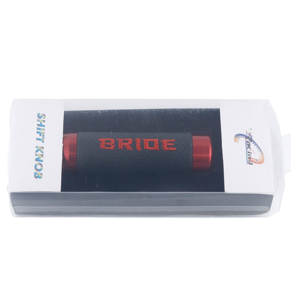 13cm BRIDE Aluminum+Leather Gear Shift Knob Shifter Lever Head for