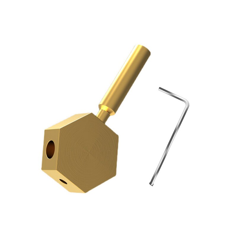 Multifunctionele Zuiver Koper Verwijderbare Desolderen Elektrische Soldeerbout Voor 936/210/T12 Serie Miniatuur Universele Verwarming Tafel: GOLD