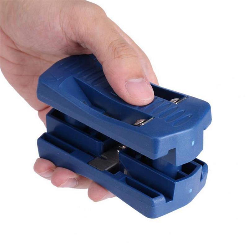 Recortador de cola, 1 Uds., cortador de borde/borde de banda, Mini cortador de banda de madera de melamina de madera contrachapada de plástico PVC, herramienta de corte Manual