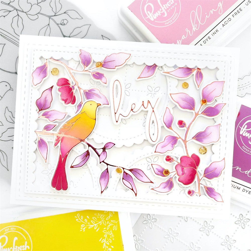 Neueste Blumen- Kette Tulpe Liebe Herzen Sterne Geo Fliesen Druck Chrysantheme Lilie Rahmen Metall schneiden Stirbt Briefmarken Schablone Heißer Folie einstellen