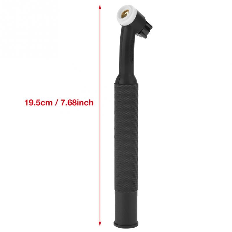 WP-9 SR-9 Tig Welding Torch Flexible Head Body with Valve Air Cooled Tig Welding Accessory Air Cooled Head Soldering Supplies