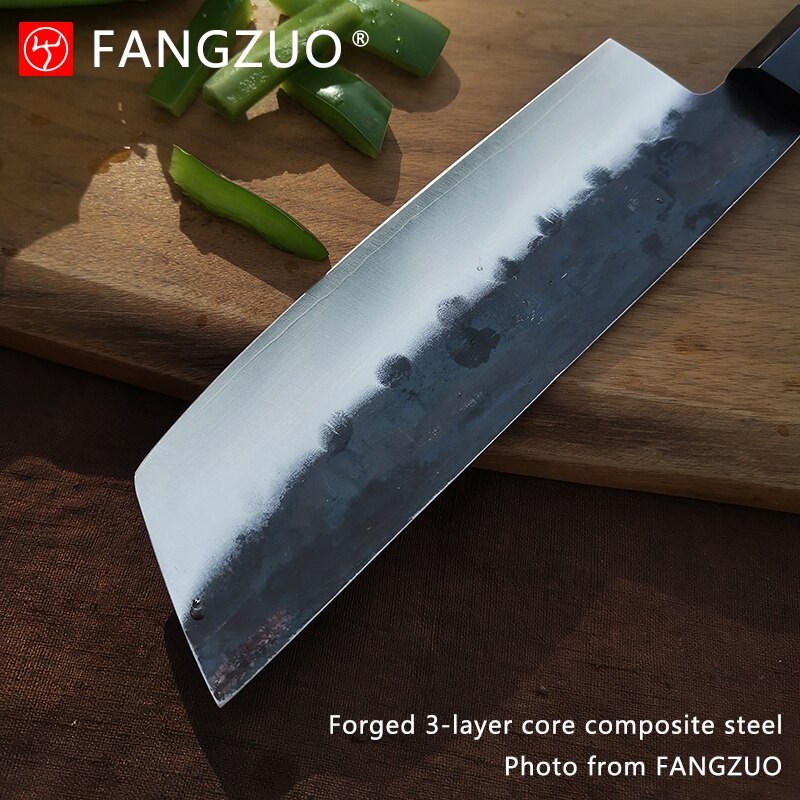 Couteaux de cuisine japonais Kiritsuke faits à la main, outils de cuisine pour Chef, manche en bois, produits écologiques de , nouveauté