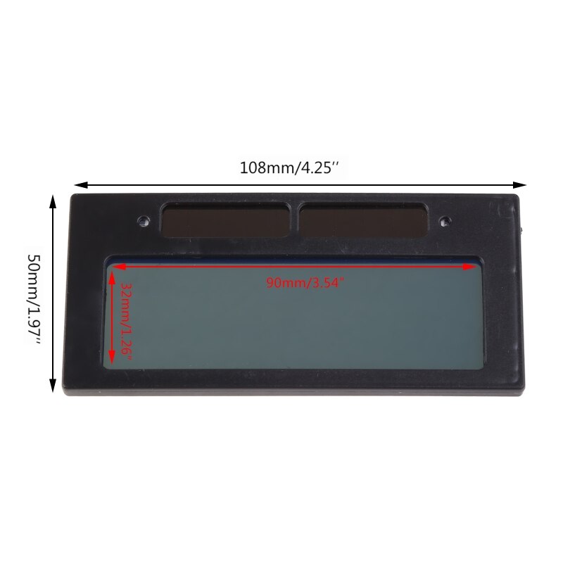 Solar Automatic Dimming Welding Lens Keep Face from Peeling for Steel Welding