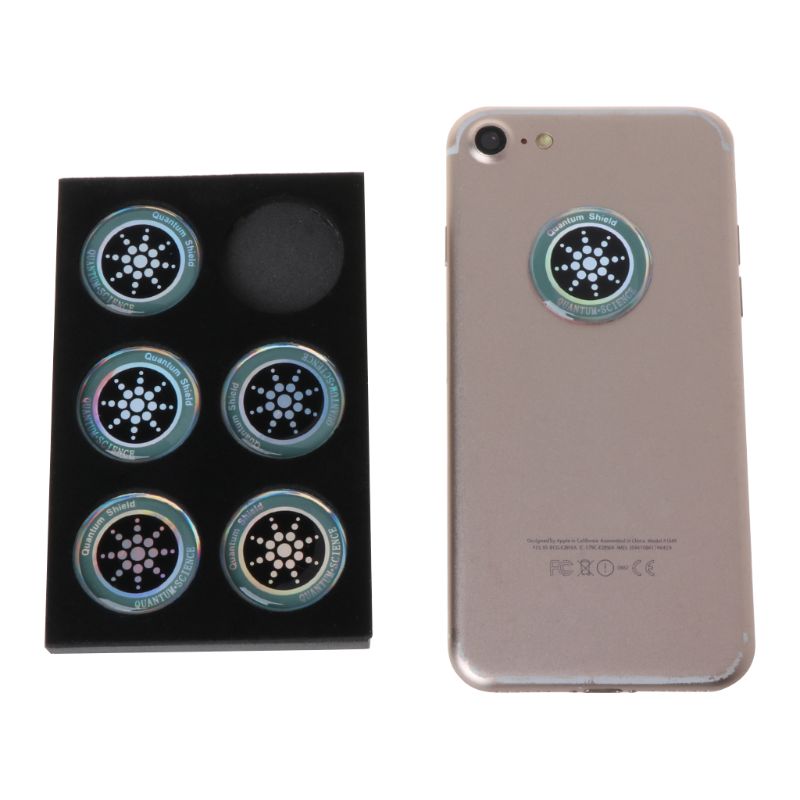 6Pcs/Set Round Shield Sticker Mobile Phone Stickers For Cell Phone from EMF Fusion Excel Anti Radiation Protection