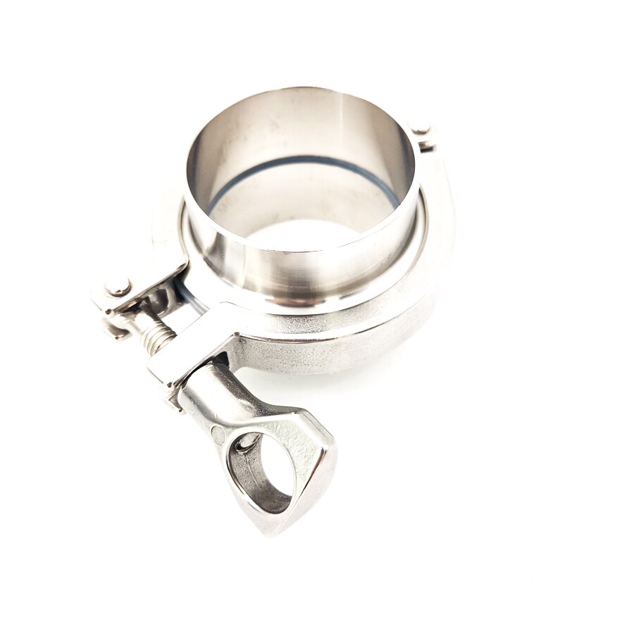 2'' 51mm Flange Pipe Weld Ferrule with Tri Clamp Gasket Stainless Steel Connector