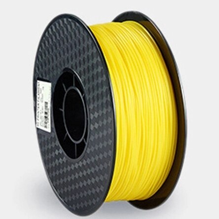 Filaments pour imprimante 3D, imprimante 3D, fil plastique, 1.75mm, PLA, 250 g/rouleau, précision du matériau d'impression 3D: YELLOW