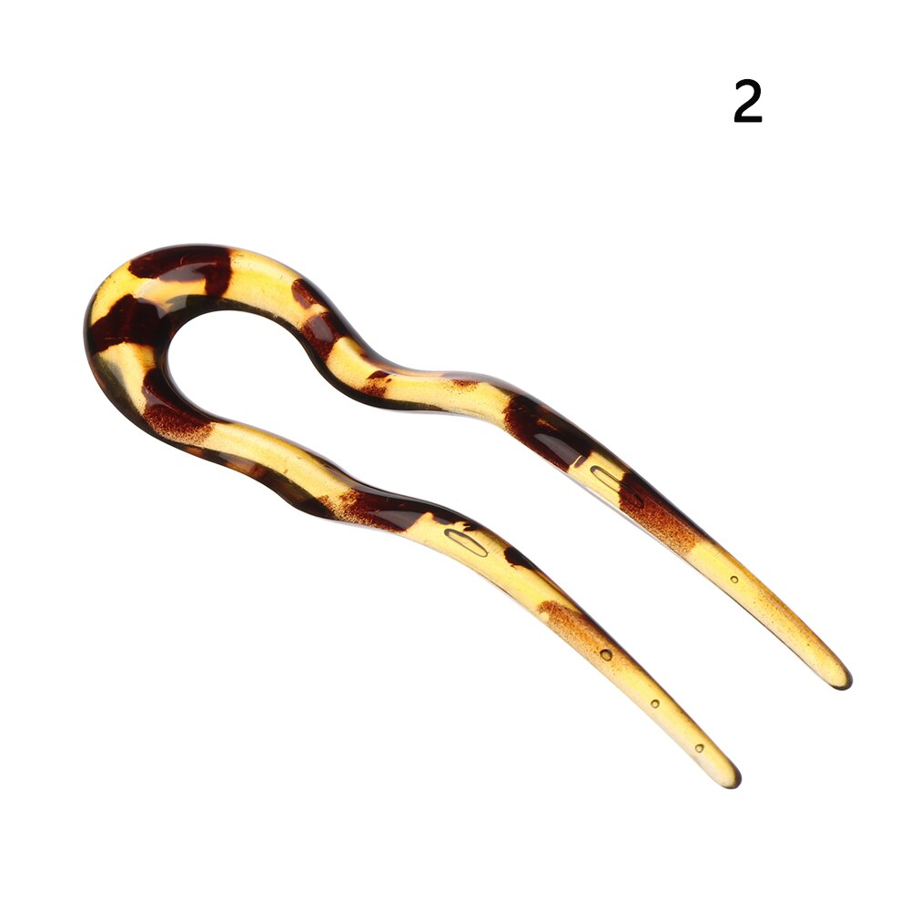 Épingle à Cheveux En Forme De U - Métal Vintage Argenté - Fourche à Cheveux Bohème Pour Chignon, Updo - Cadeau Femme