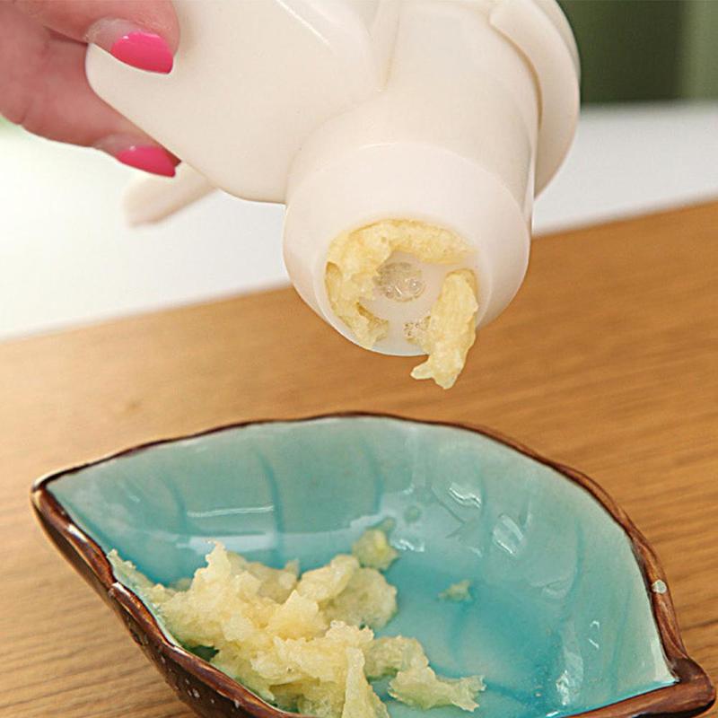 Knoflook Gember Shredder Chopper Keuken Helper Handvat Presser Knoflook Rasp Tool Gadgets
