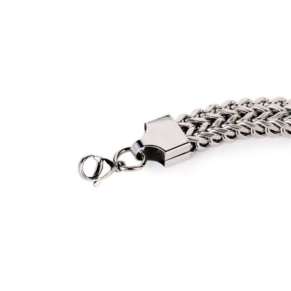 5/10/12 millimetri di Larghezza Dell'annata Dell'acciaio Inossidabile Del Serpente Del Braccialetto A Catena Degli Uomini Dei Monili Freddo In Acciaio Inox Braccialetto di Tutti I Giorni durevole Vintage
