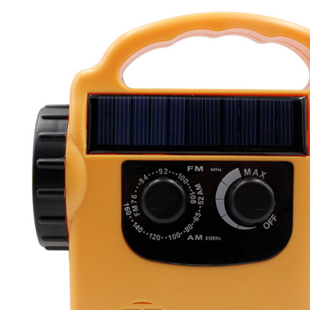 Electronics Emergency FM Power Bank LED Lamp Home Portable Outdoor AM Automotive Radios Hand Crank Camping Solar Dynamo