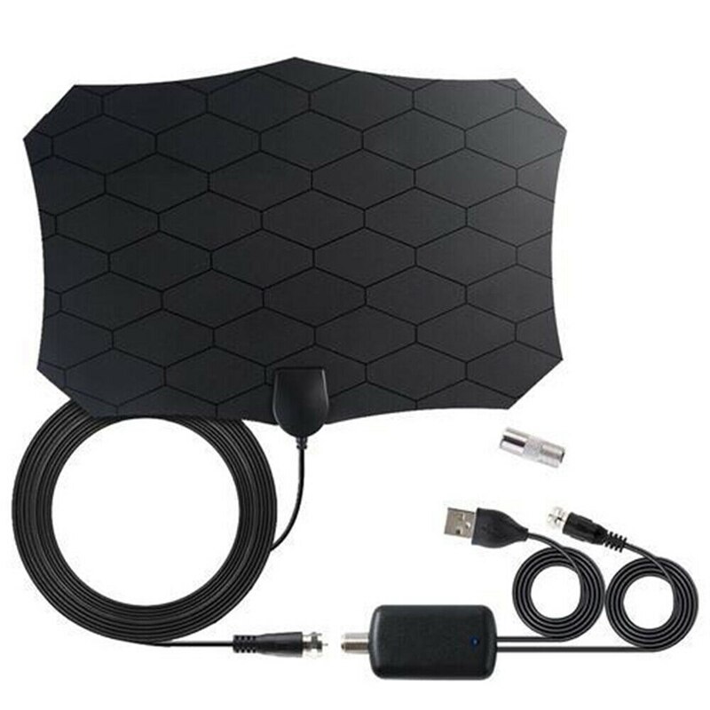 240 Miles Range TV Indoor Antenna Skywire Digital HD Amplified Digital HDTV 1080P Antenna for Life Local Channels