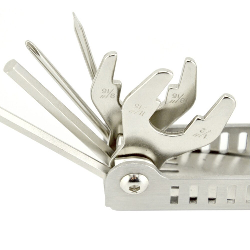 13 In 1 Wrench Screwdriver Scuba Maintenance Diver Emergency Adjusting Diving Repair Tool Folding Stainless Steel